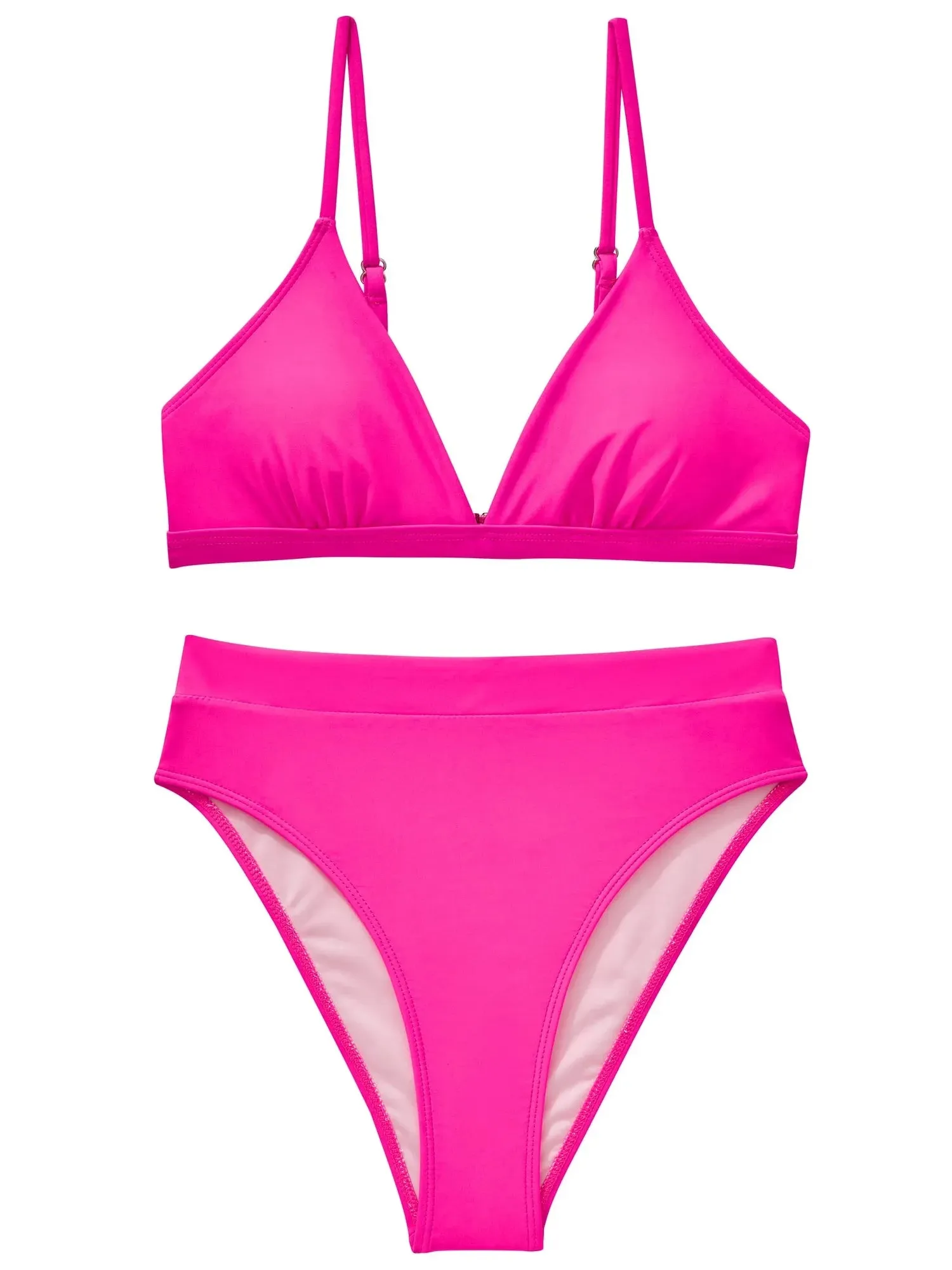 Triangle High Cut Bikini Set - Image 73