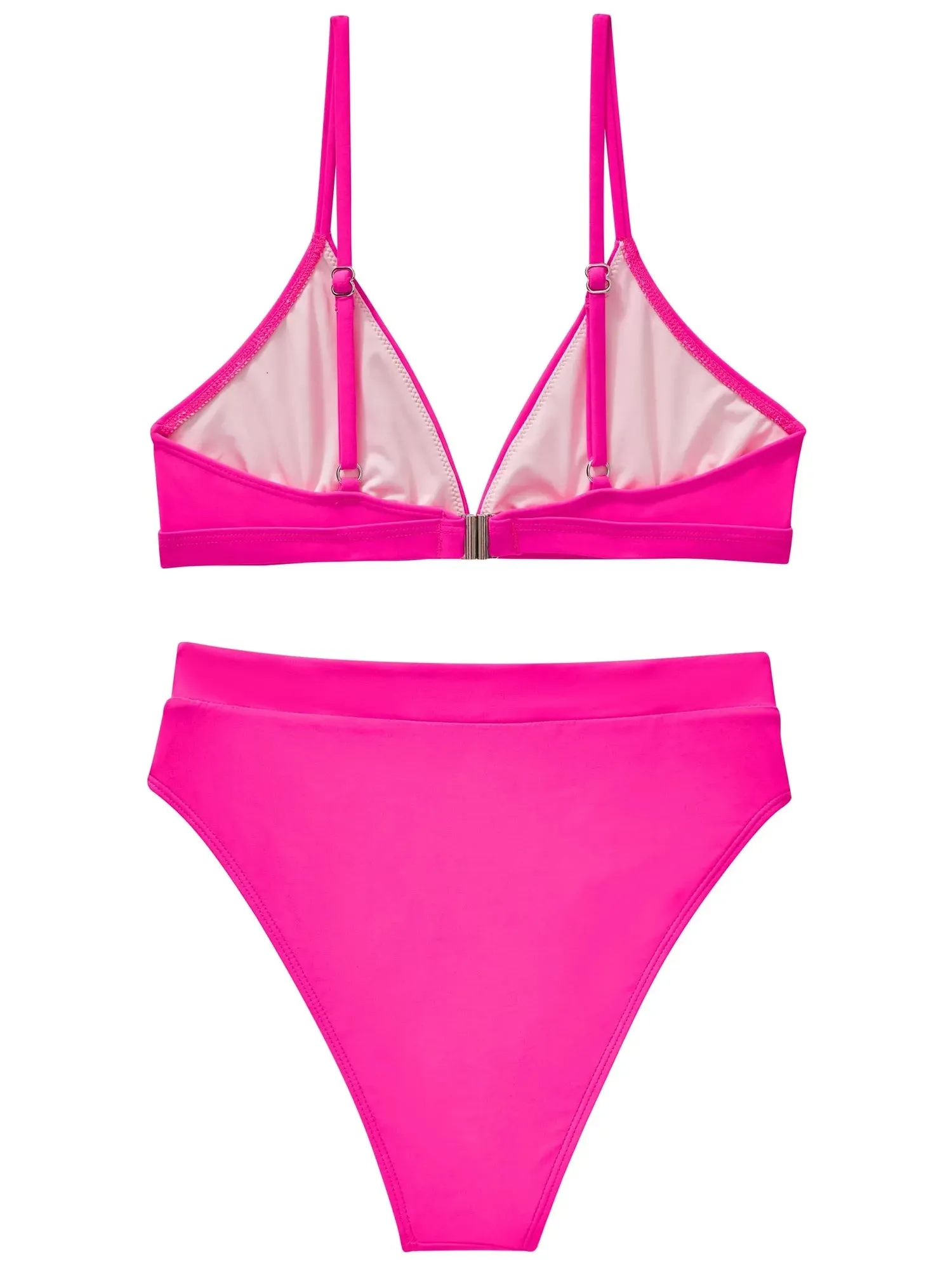 Triangle High Cut Bikini Set - Image 74