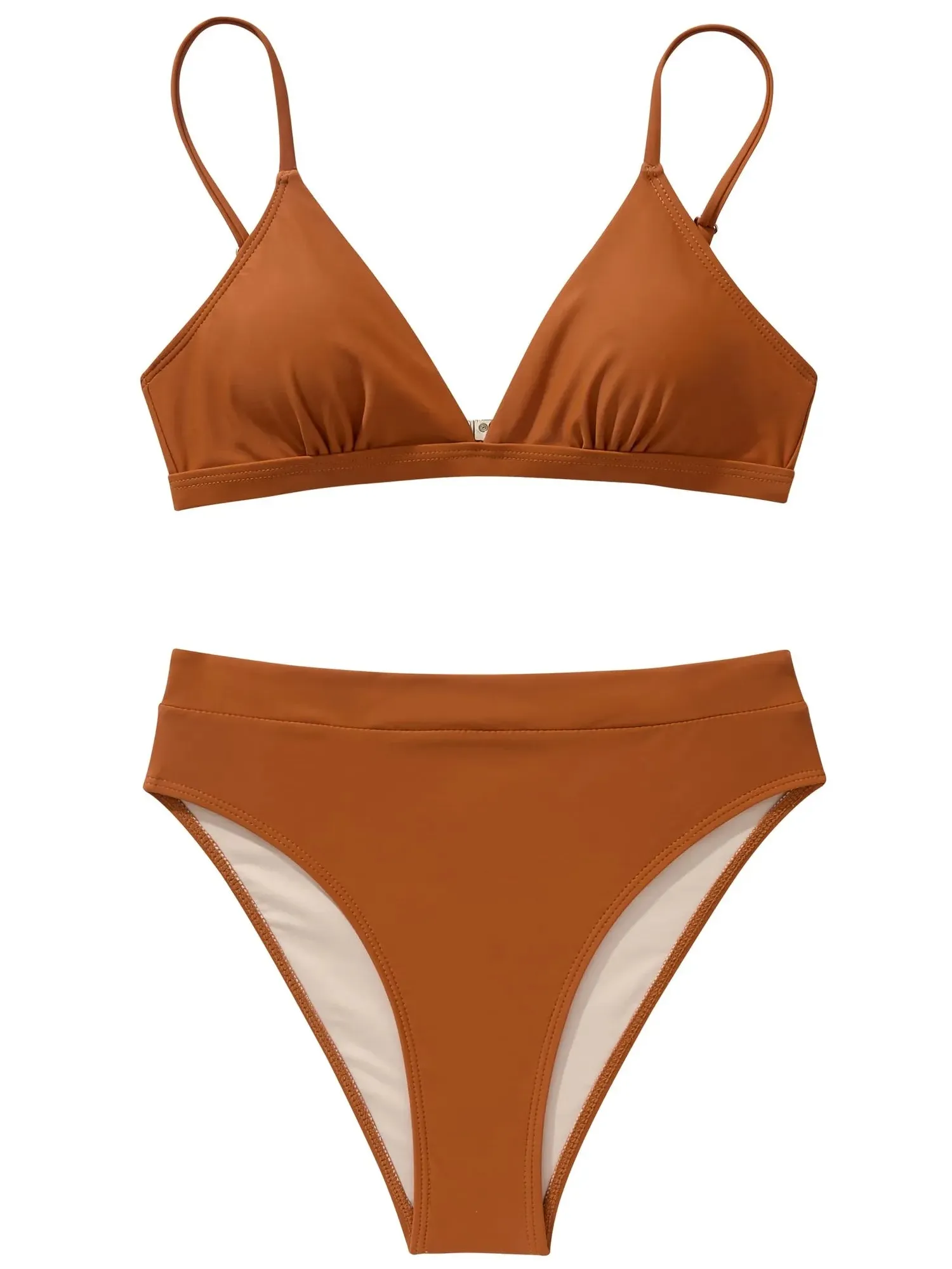 Triangle High Cut Bikini Set - Image 77