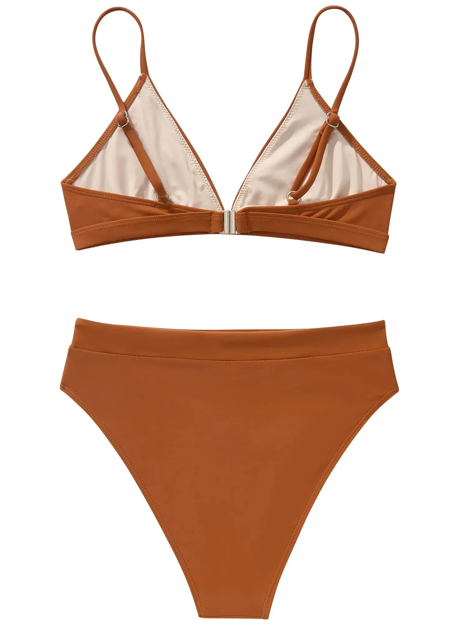 Triangle High Cut Bikini Set - Image 78