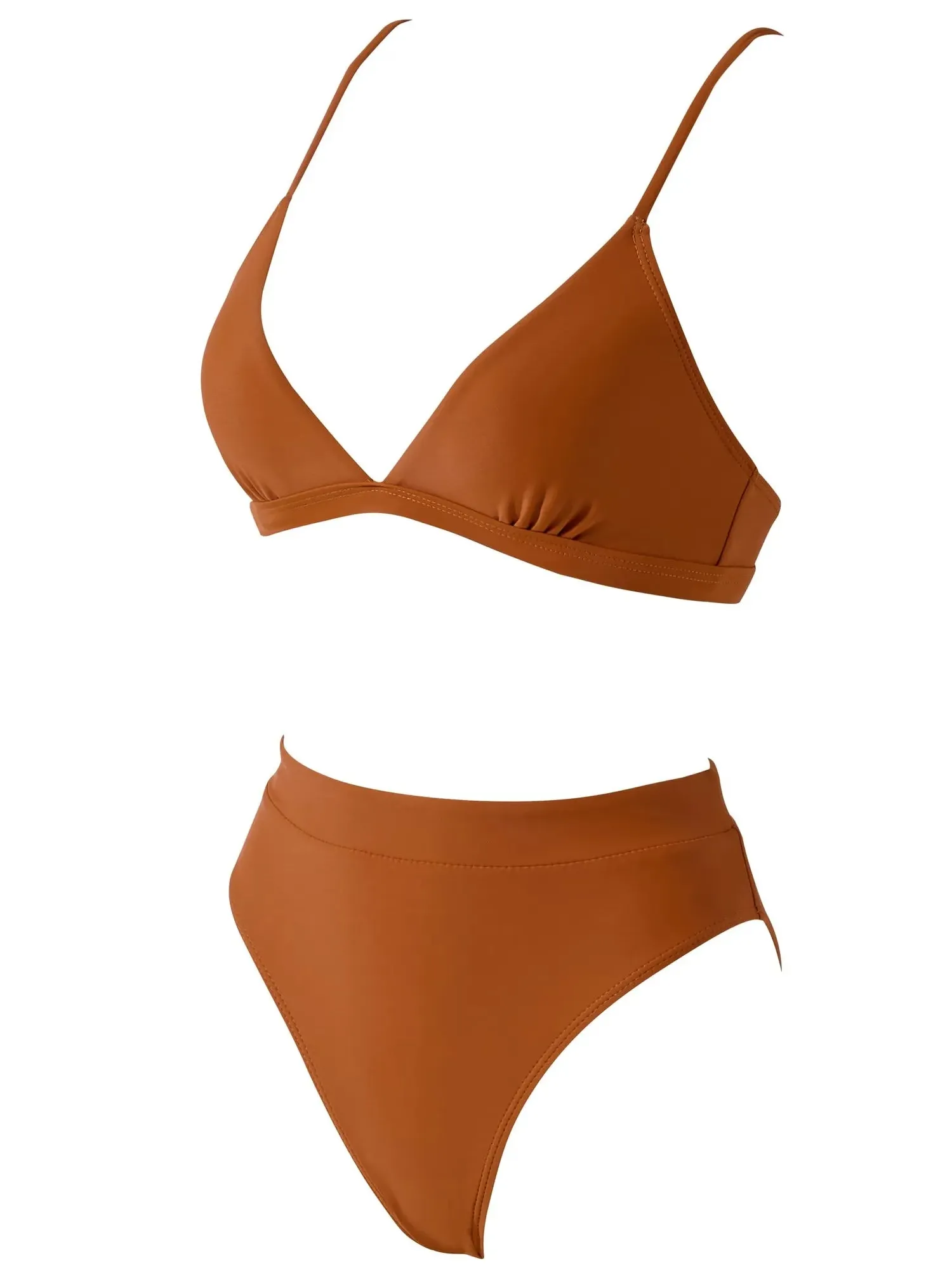 Triangle High Cut Bikini Set - Image 79