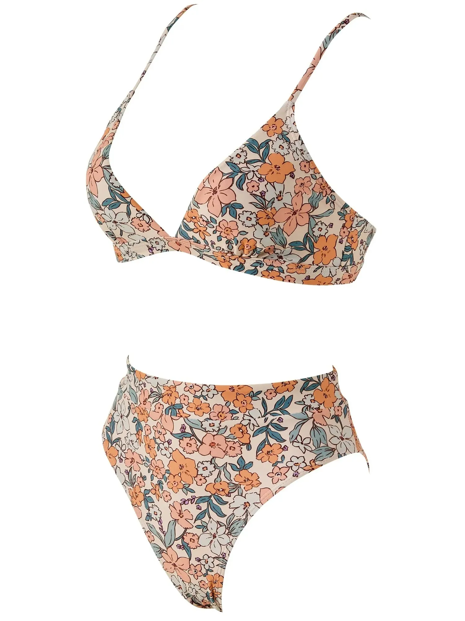 Triangle High Cut Bikini Set - Image 9